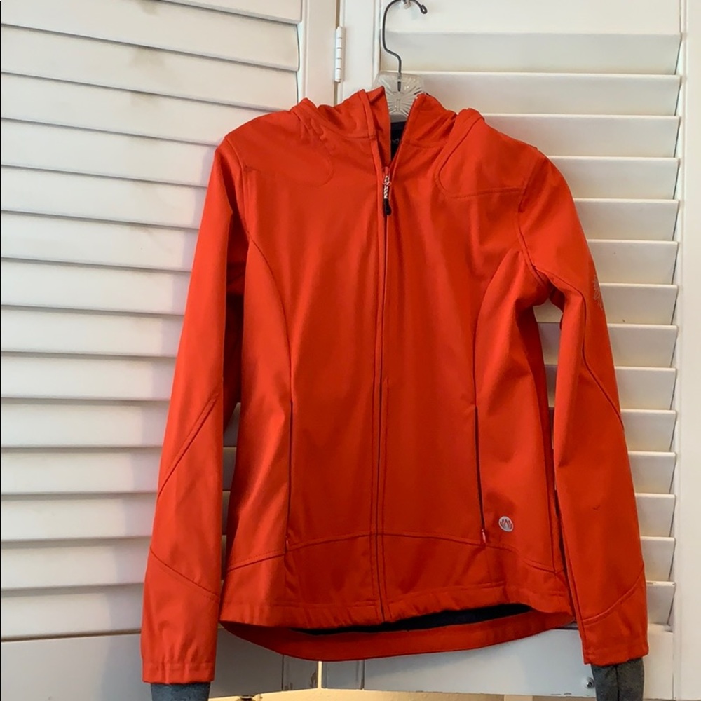 Red Mondetta Small Petite XS Windbreaker Jacket